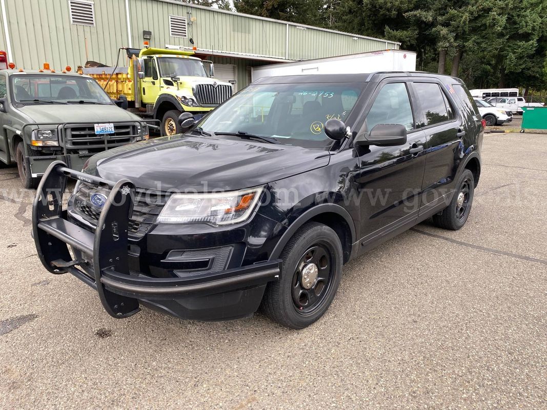 2016 Ford Explorer Police Interceptor 4DR AWD SUV (ID #47830) (W25) (26-2753) 11700