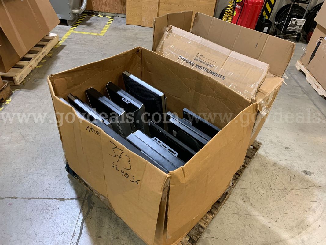 Pallet of Various Monitors (ID #47865) (J3-2R) (No UPC)