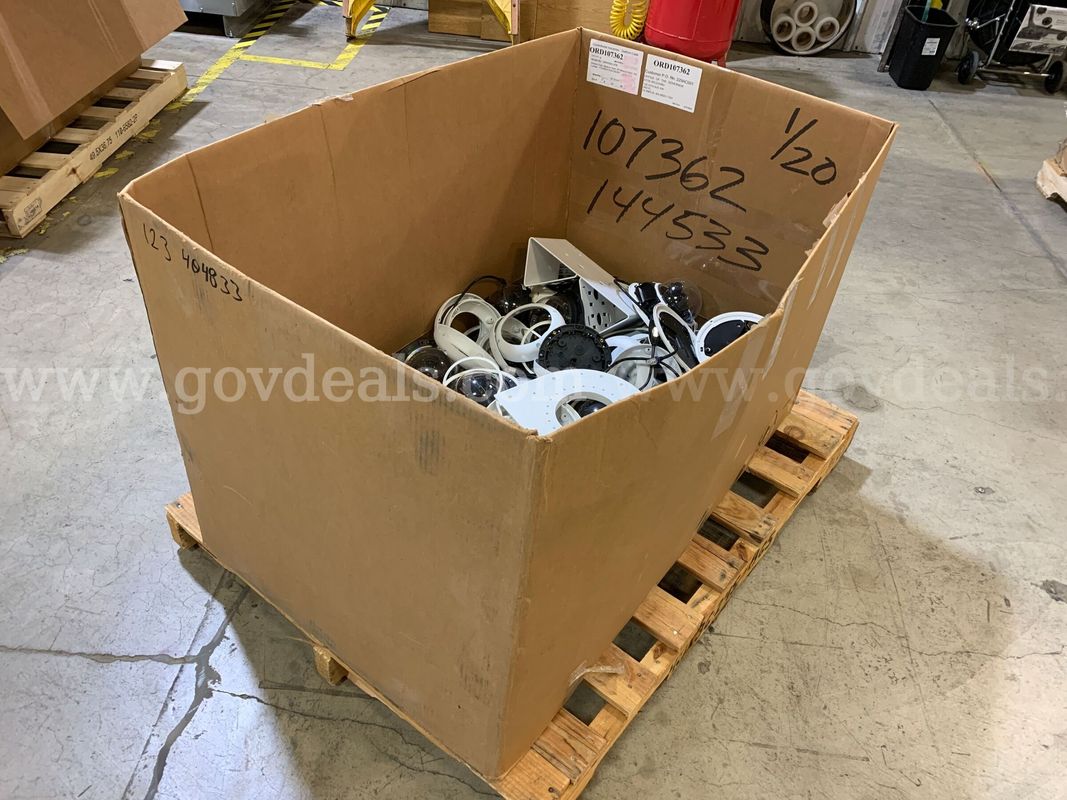 Pallet of Security Camera Parts (ID #47867) (J3-3R) (No UPC)