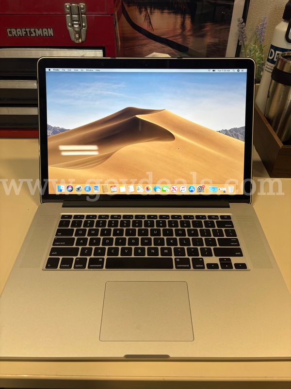 Apple MacBook Pro Retina 15" Mid 2015 – Intel i7, 16GB RAM, 1TB SSD – Tested (ID# 47921) (H01-2R) (No UPC)