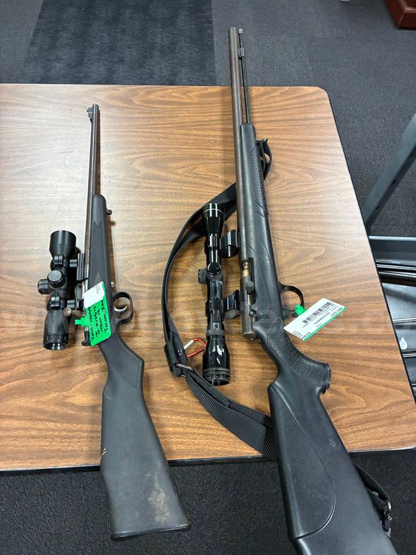 CVA Buckhorn Magnum 50 cal and 22 youth rifle Confiscated Firearms.