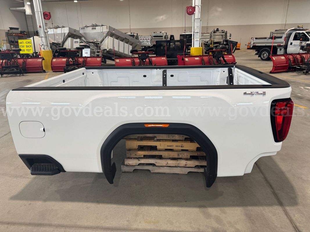 Bed, tailgate, bumper, and hitch. Take off for utility bed install