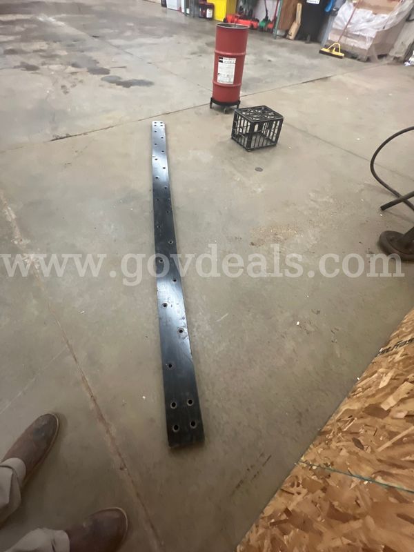 Rubber plow edge 9ft 10.5 by 5 5 3/8th