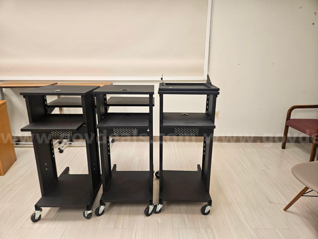 Three Laptop Carts