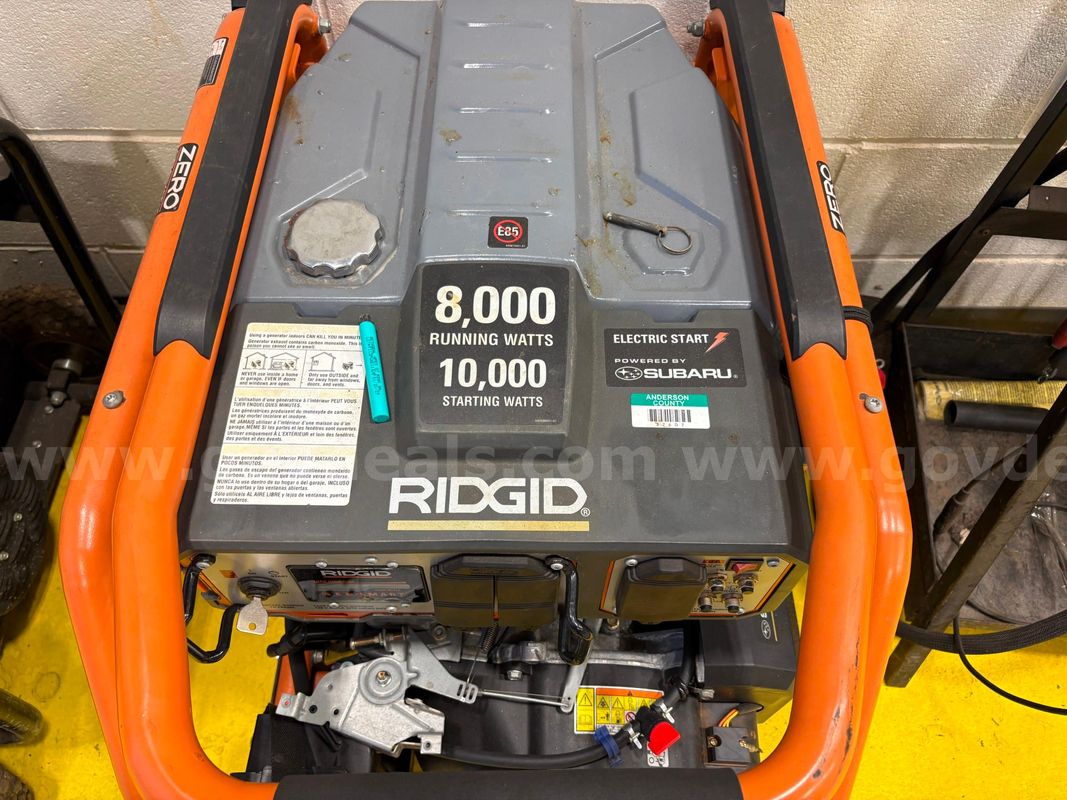 Rigid 8K Portable Generator