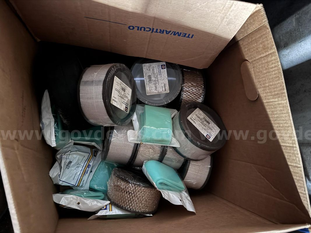 Lot of Miscellaneous Small Engine Parts - Air Filters, Pulleys, Belts