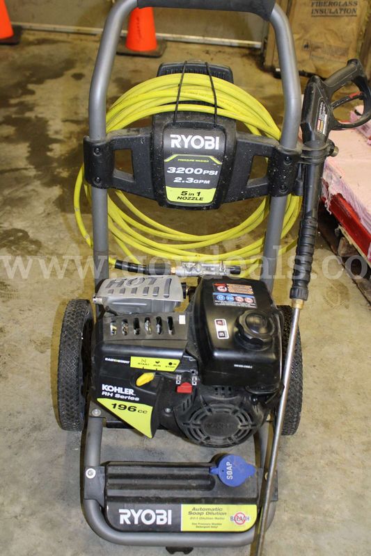 Ryobi 3200 Psi Gas Power Washer