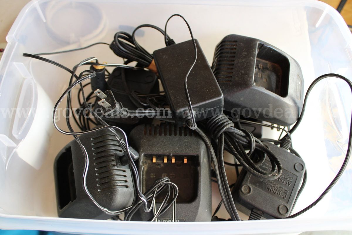 ASSORTED KENWOOD CHARGERS