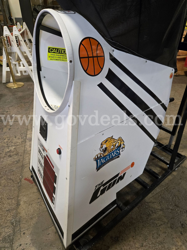 The Gun 8000 Series Basketball Shooting Machine by Shoot-A-Way