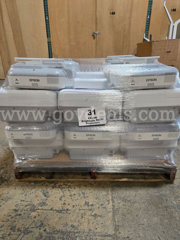 Epson Projectors (Lot of 31)