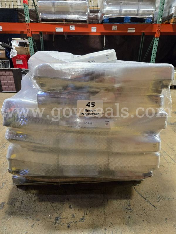 Epson Projectors (Lot of 45)