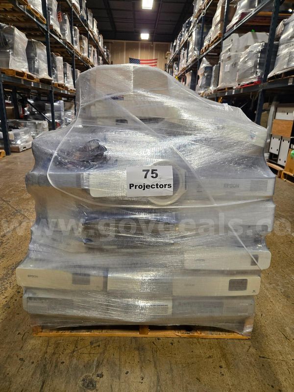 Epson Projectors (Lot of 75)