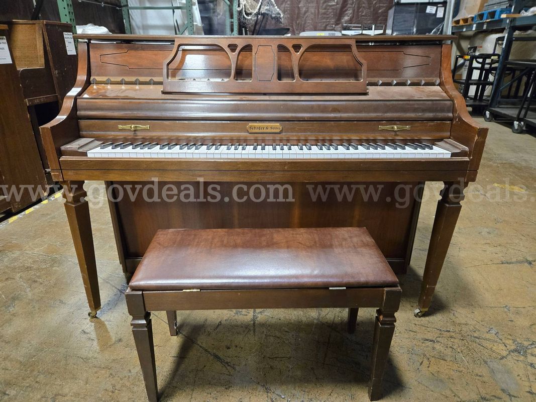 Schafer & Sons Upright Piano