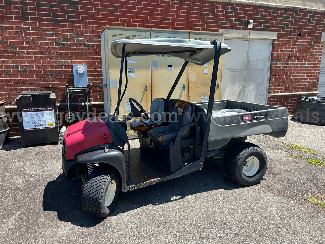 Needs Repair - 2006 Toro Workman MDX 07273 Utility Cart -w/ Electric Dump Bed