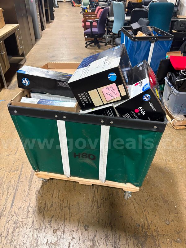 Basket of Printer Toner