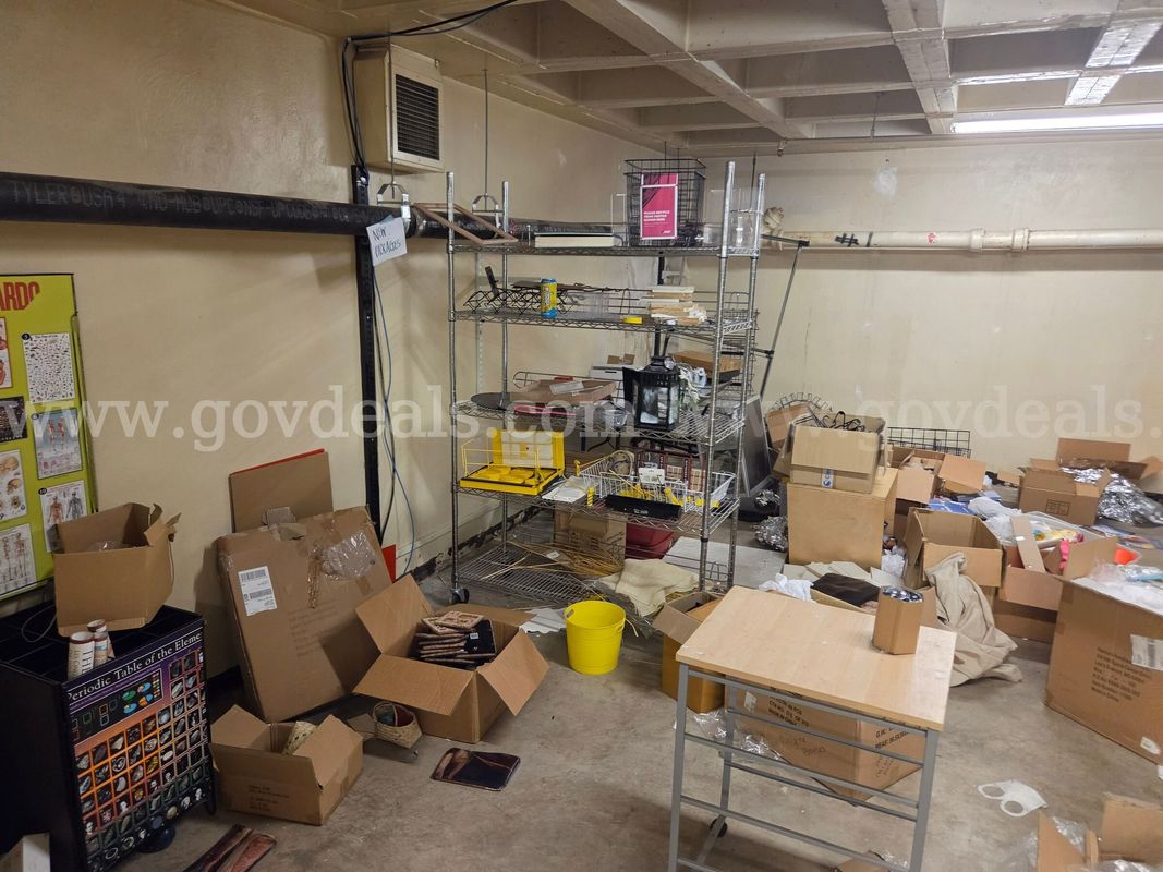 Complete Contents of 8 Museum Storage Rooms – Furniture, Displays, Equipment and Miscellaneous Items