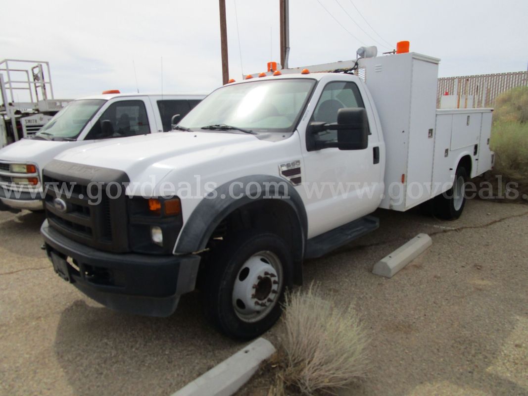 2008 Ford F-550 DRW Utility Bed