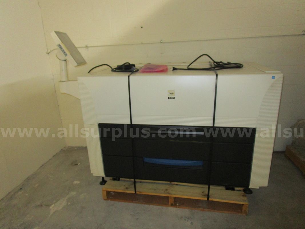 KIP 850 Large-Format Heavy-Duty Digital Monochrome Printer for Oversized Technical Papers made by KIP
