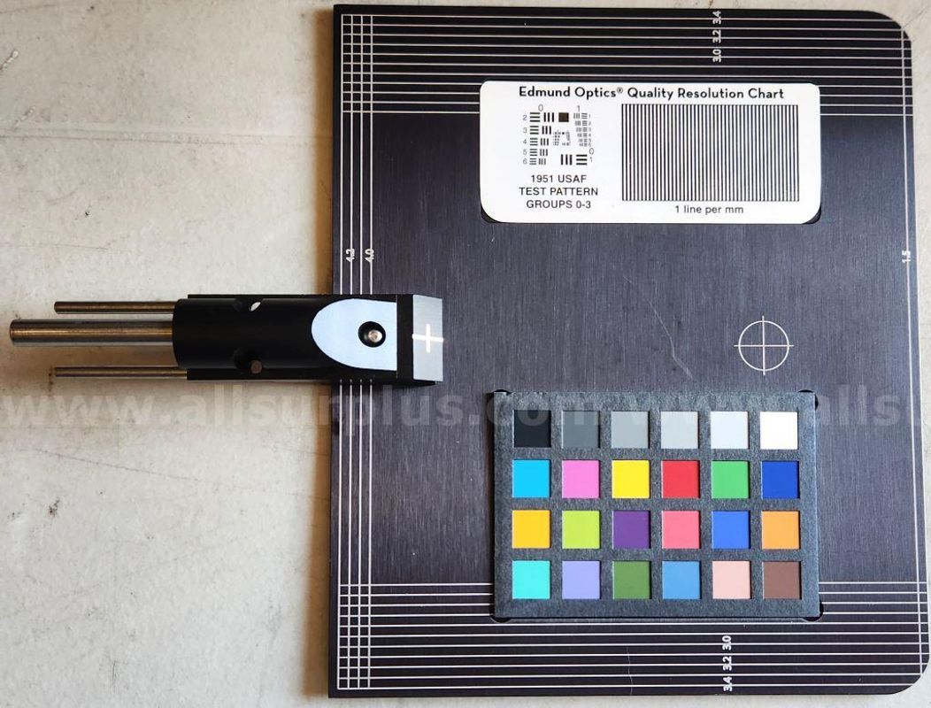Edmund Optics Quality Resolution Chart - 1951 USAF Test Pattern Assembly (Groups 0-3) Internal ID: 062425-1 or 062425-2