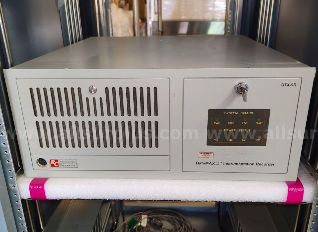 RC Electronics DataMAX II DTX-9R Instrumentation Recorder / DAQ System Chassis
