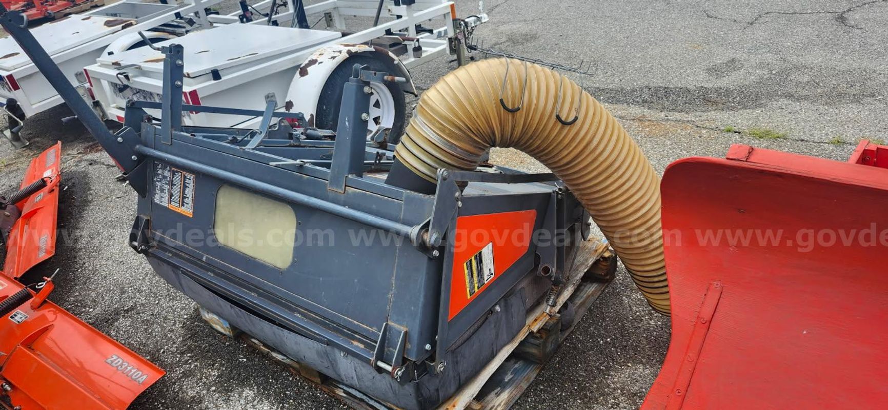 Kubota Grass Catcher Attachment