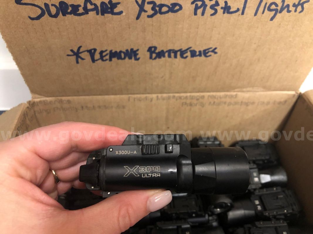 50 Surefire X300 Pistol Lights