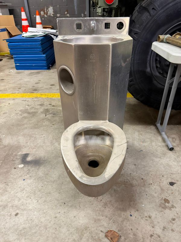 Stainless Steel Jail Cell Toilet Sink Combo