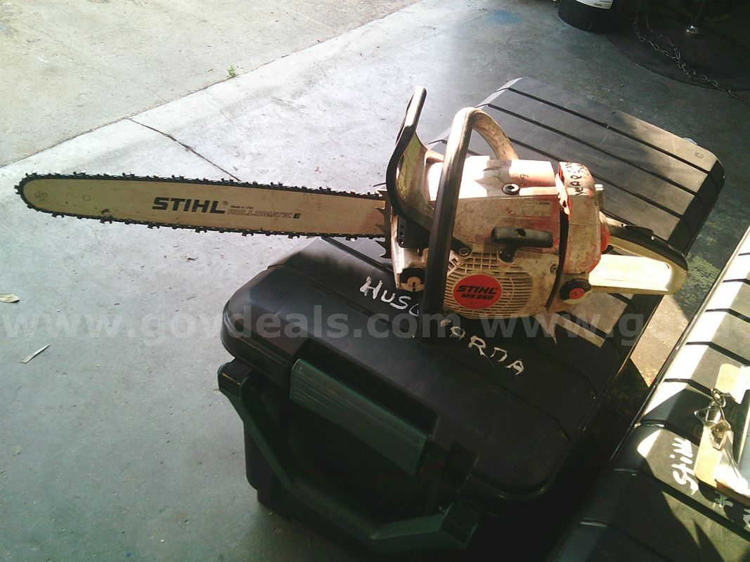 3 Stihl chain saws. 16-, 18-and 20-inch bars