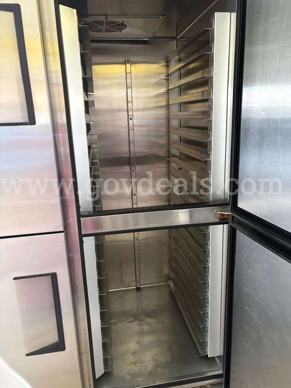 Lot of (1) Reach In-Solid Half Swing Door Refrigerator
