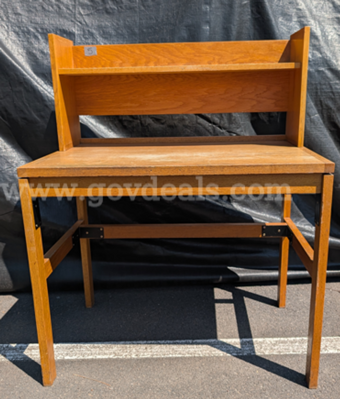 Study or work wooden desk