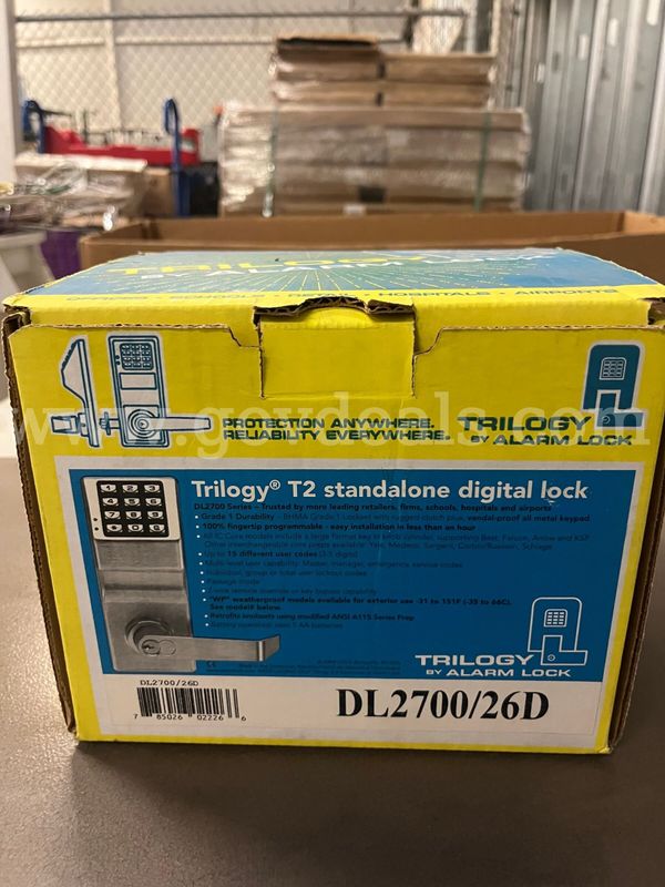 Trilogy T2 Standalone Digital Lock