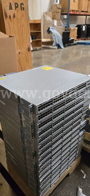 Lot of 15 Cisco WS-C3850-48P network switches