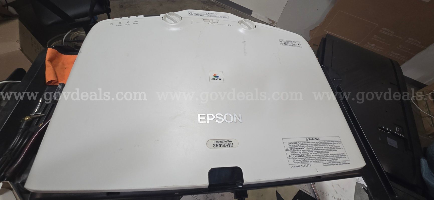 Epson PowerLite Pro G6450WU projector