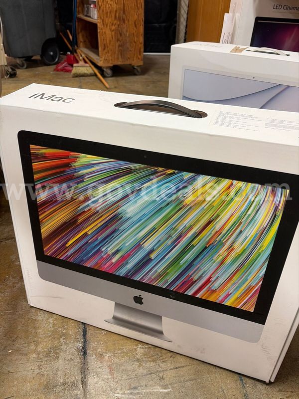 Lot of 2 Assorted Apple iMacs and 1 Apple Cinema Display LED (24-Inch)