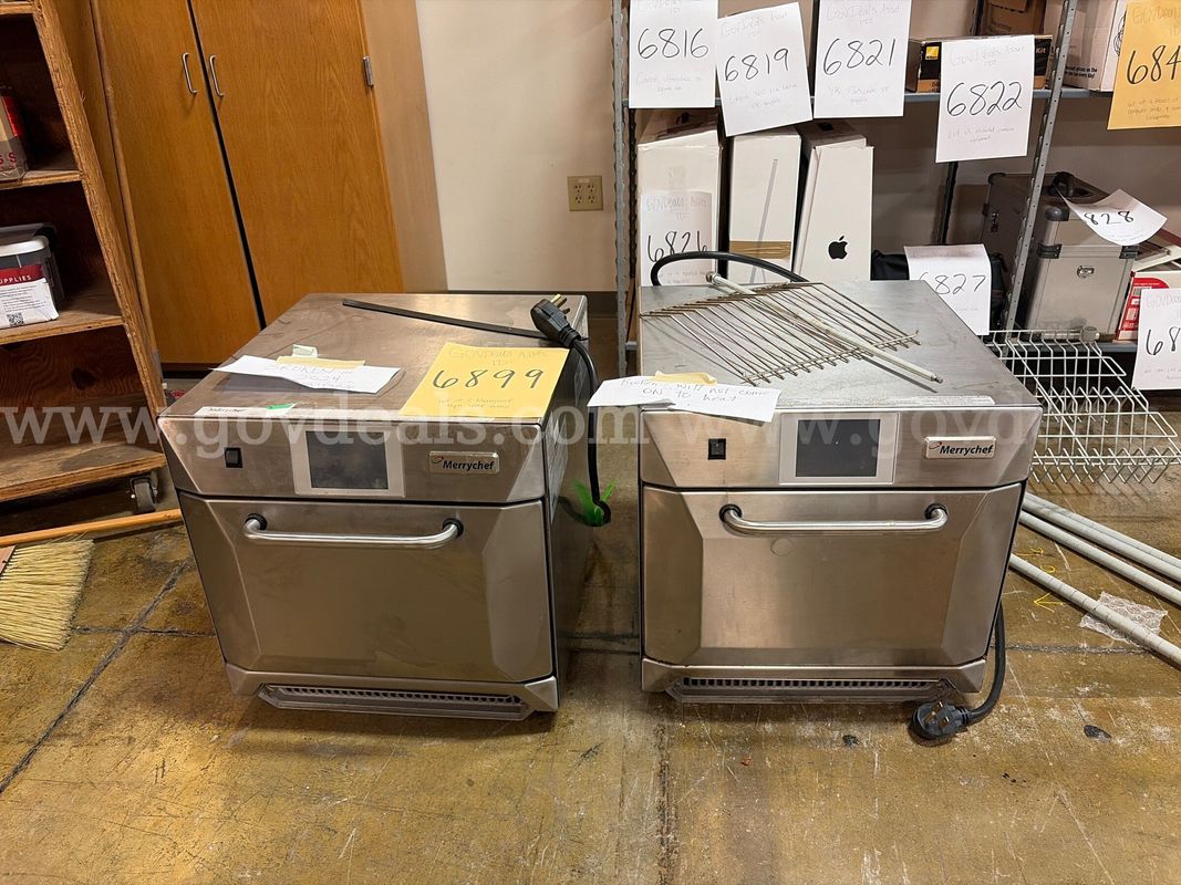 Lot of 2 Merrychef High Speed Ovens FOR PARTS