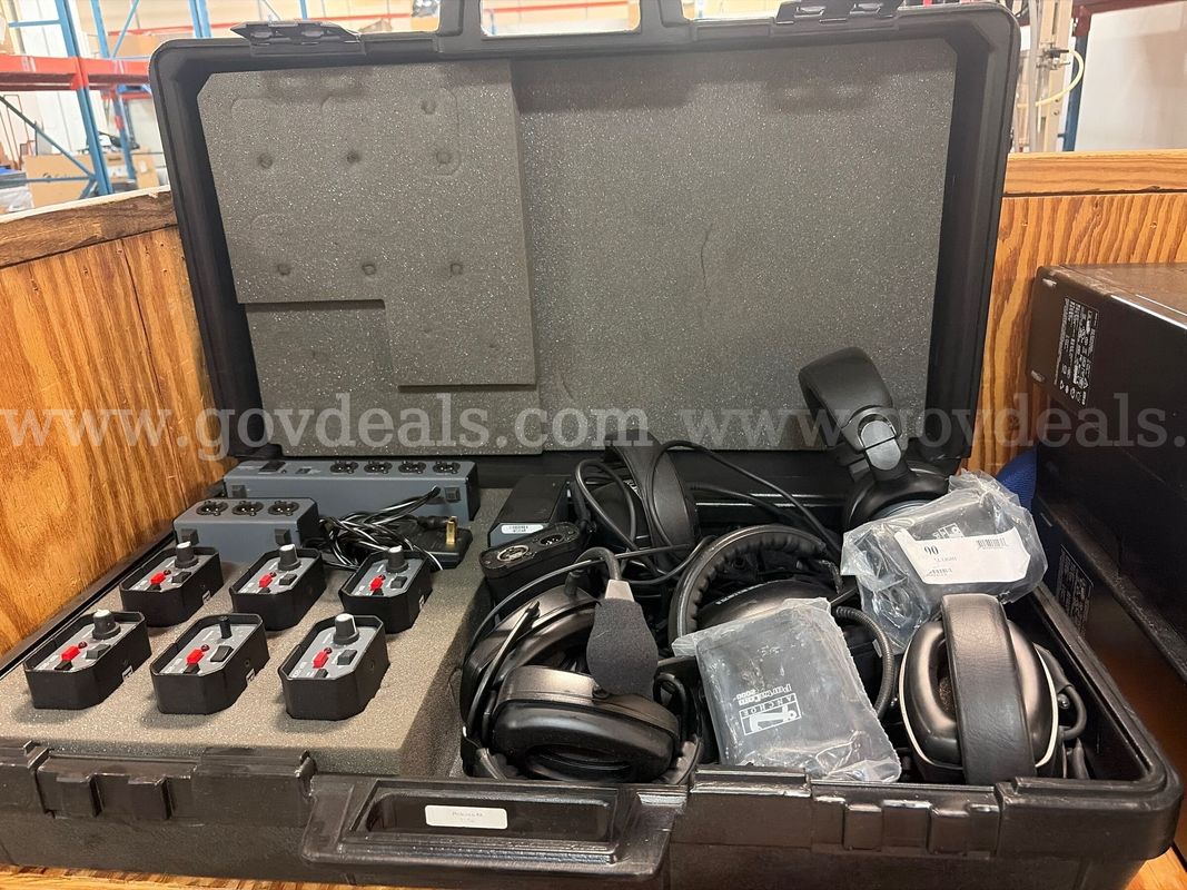 Lot of Anchor Audio PortaCom Equipment