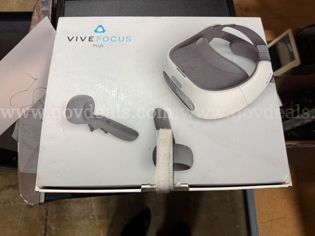 Vive Focus Plus VR Headset and Controllers