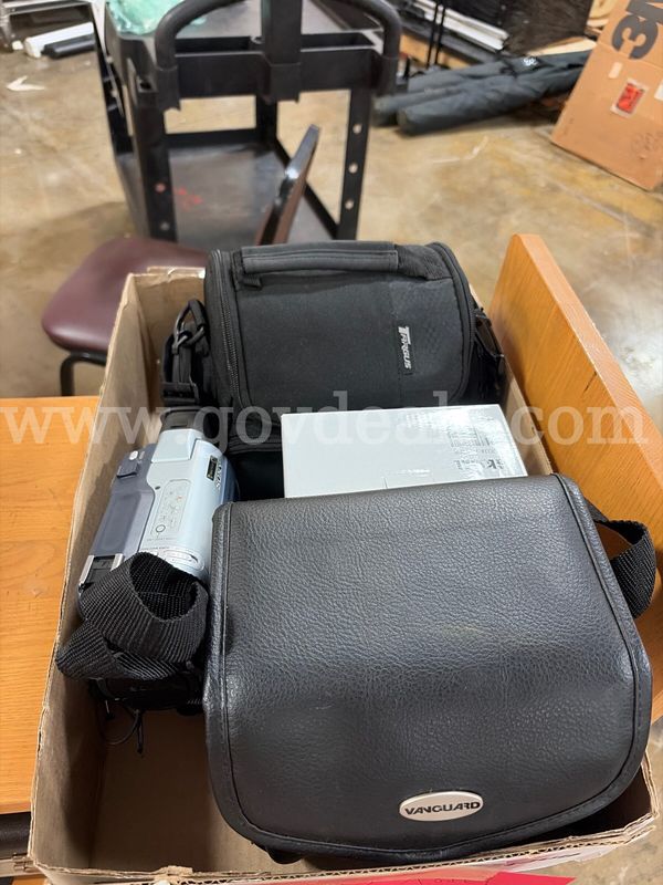Lot of 5 Assorted Video Cameras and Camcorders