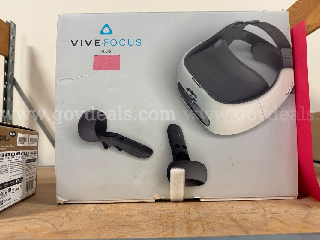 Vive Focus Plus VR Headset and Controllers