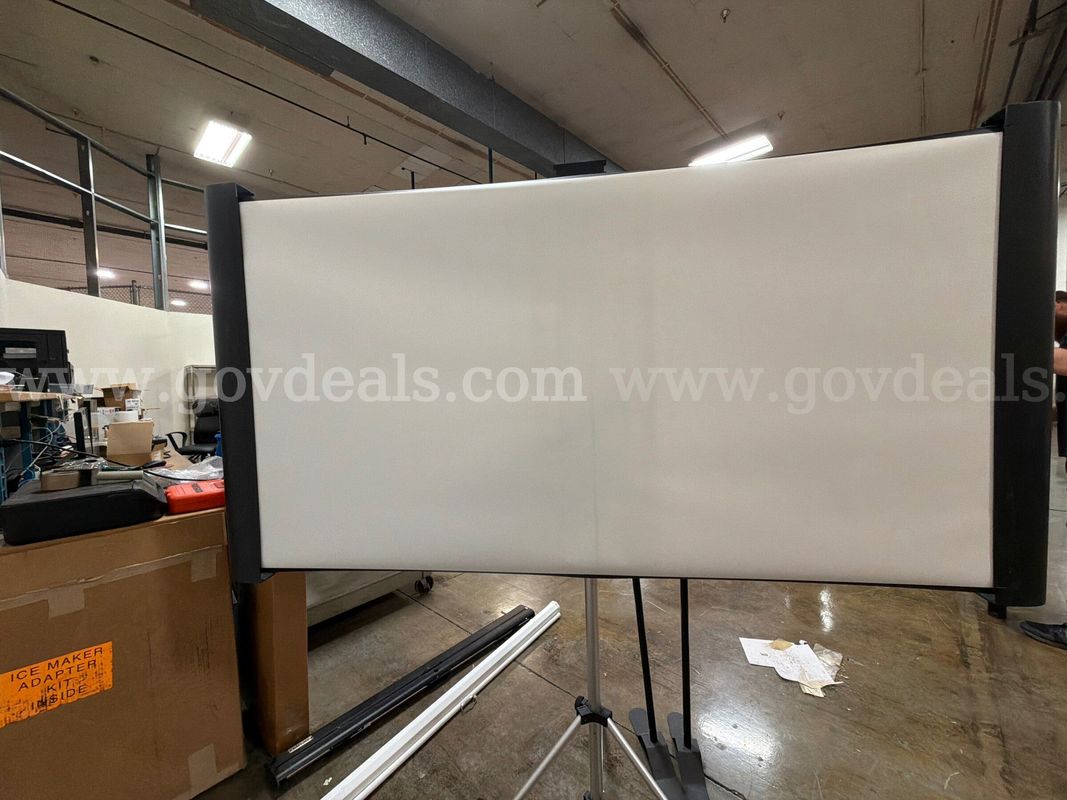 Lot of 3 Assorted Portable Projector Screens