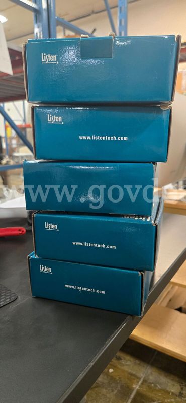 Lot of 5 Listen LR-400-072 Portable Display Receivers