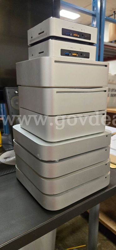 Lot of 9 Assorted Mini PCs