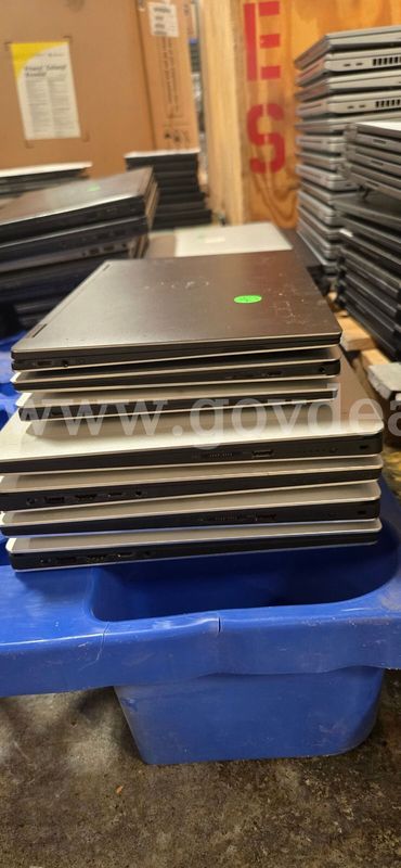 Lot of 7 Assorted Dell Laptops