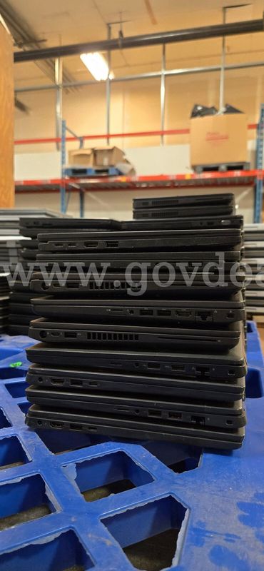 Lot of 9 Assorted Dell Latitude Laptops