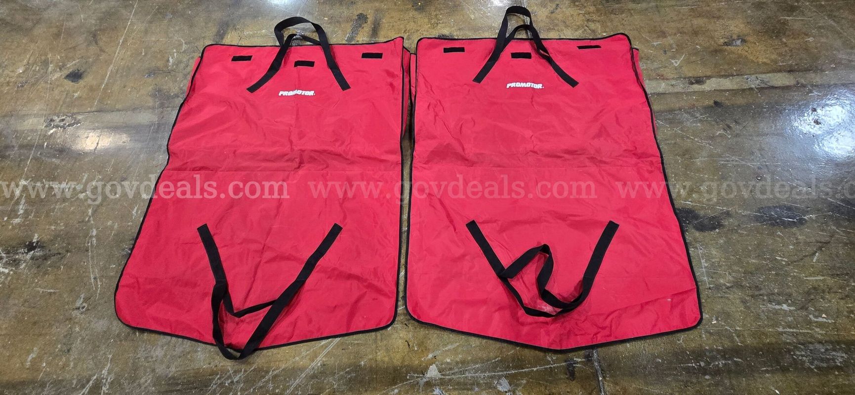 Lot of 2 ProMotor Double-sided Bags