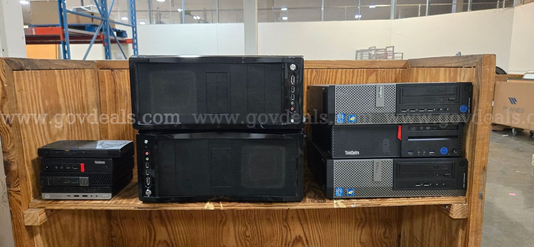 Lot of 9 Assorted Desktops