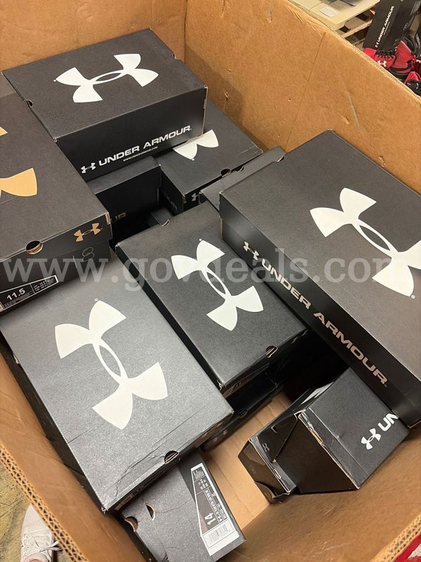 Lot of 56 Assorted UnderArmour Football Cleats