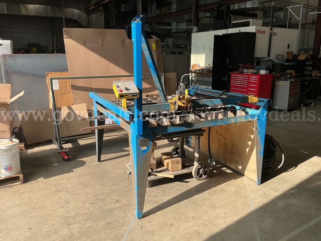 PlasmaCam DHC CNC Plasma Cutting Table 4' X 4' Profiling System w/ Hypertherm PowerMax 1000 G3 Series Plasma Cutter