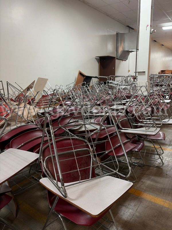 Lot of Approximately 255 Student Desks