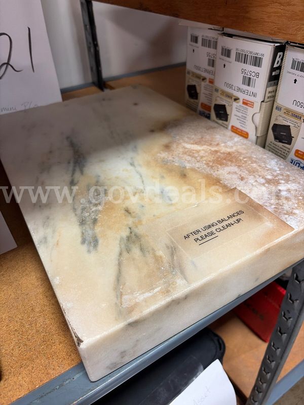 White Marble Balance Slab